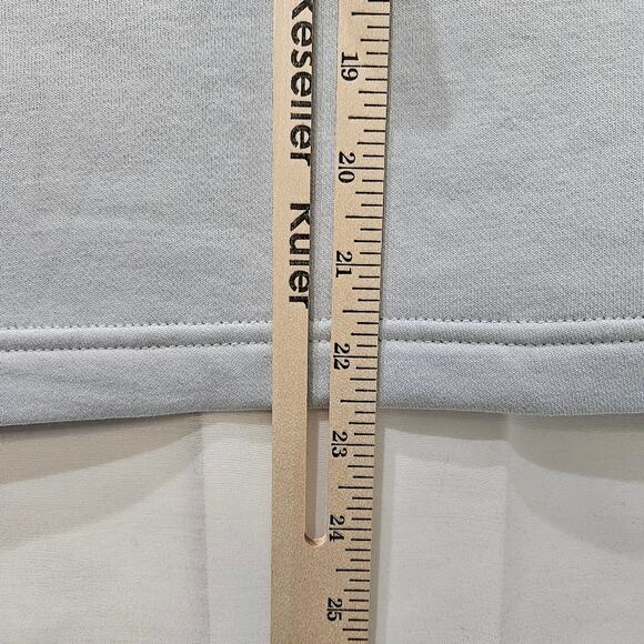 Nike Women's Gray Turtleneck Corduroy Fleece Sweatshirt DQ6924-043 Large - Picture 9 of 9